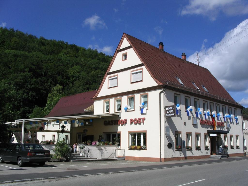 Gasthof Zur Post Zwiefalten Esterno foto